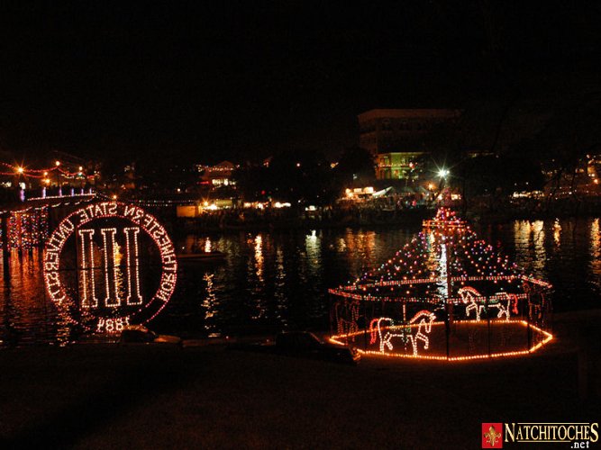 Photos of Christmas in Natchitoches, Lousiana