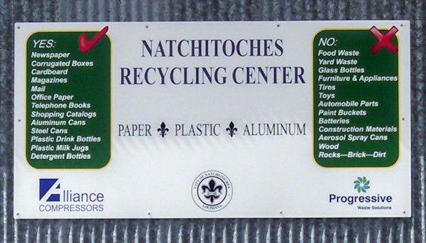 City of Natchitoches Recycling Center
